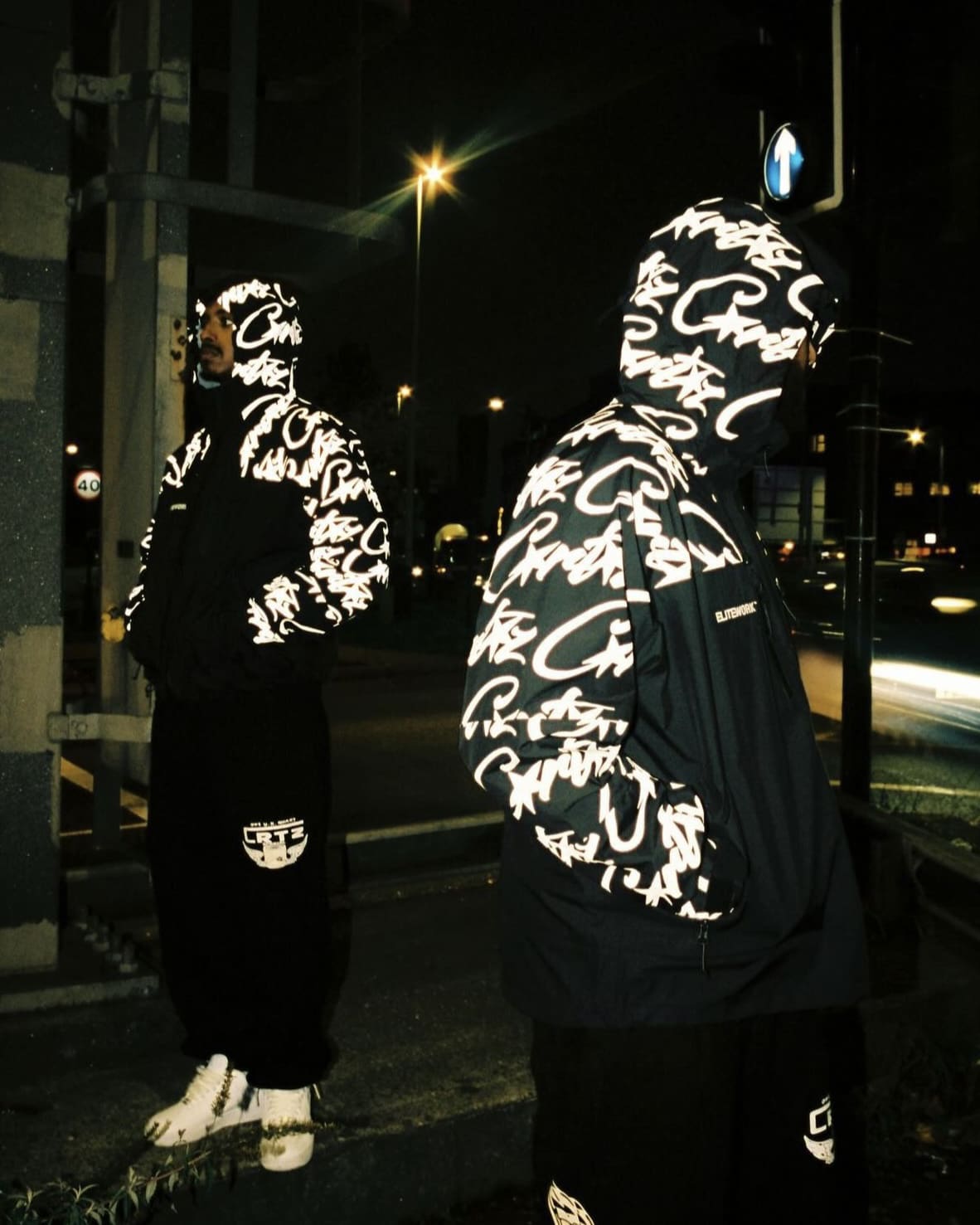 Corteiz Shell Jacket Windproof Waterproof Reflective Coat Street Style