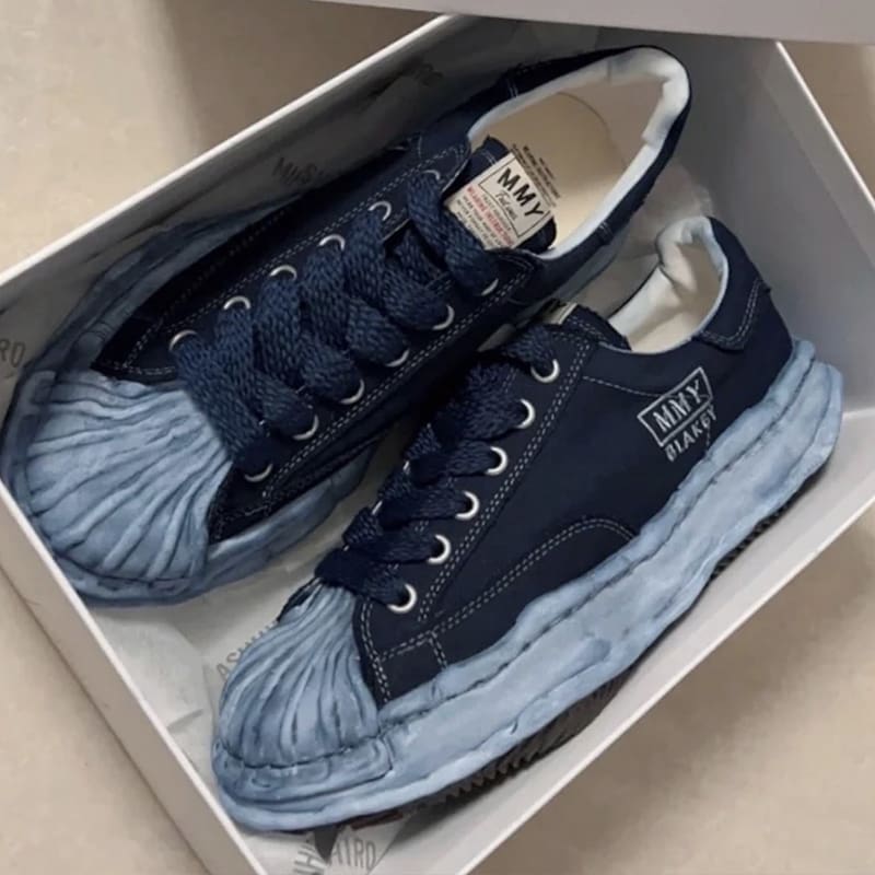 ma*s*n Ma*i*la mm6 digital print casual trousers