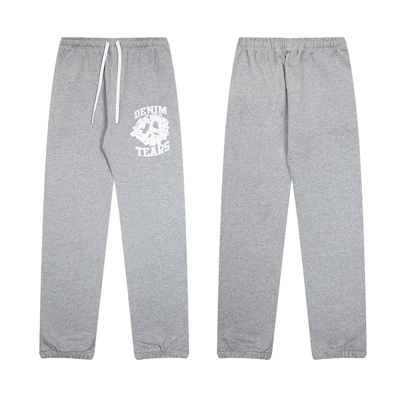Denim Tears Puff Print Sweatshirt and Sweatpants Suit Autumn Winter