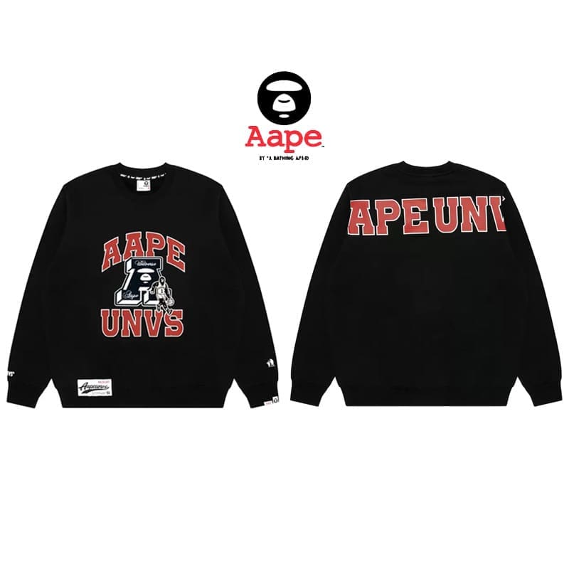 AAPE Camouflage Cardigan Baseball Jacket for Men and Women