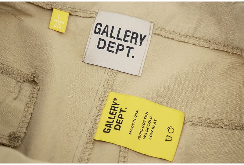 Gallery Dept Cargo Shorts American High Street Paint-Splattered Graffiti Men’s Loose Casual Shorts