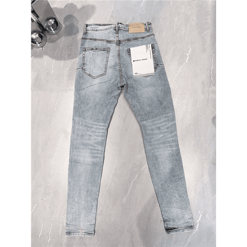 pu*re b*and ripped distressed jeans 7030 cross-border factory direct sales