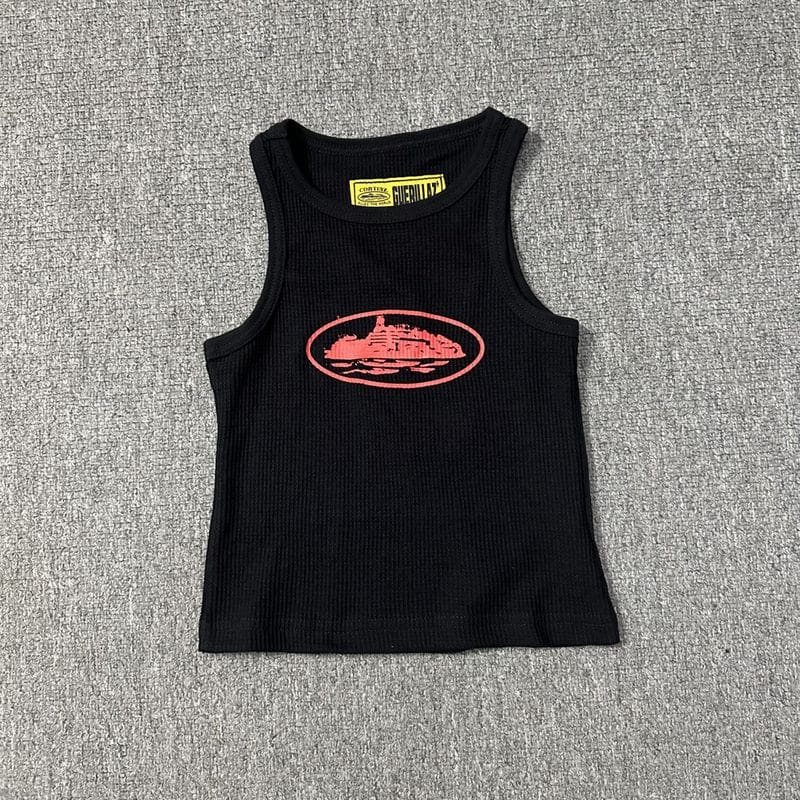 Corteiz Sexy Sleeveless Crop Top for Women