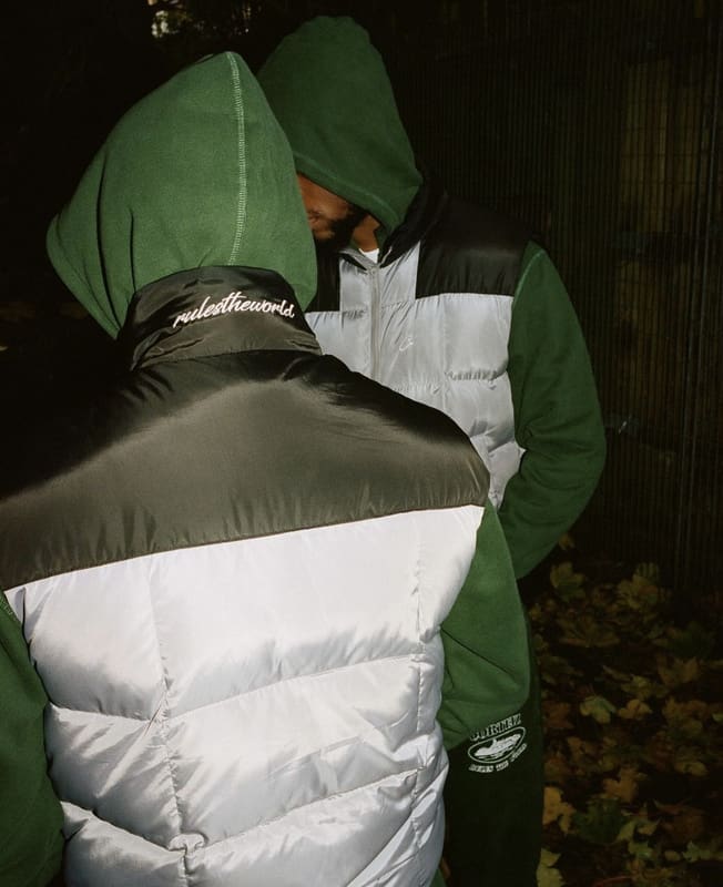 Corteiz Contrast Color Embroidered Stand Collar Cotton Vest