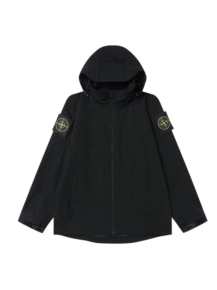 Stone Island Waterproof Soft Shell Jacket Hooded Casual Coat