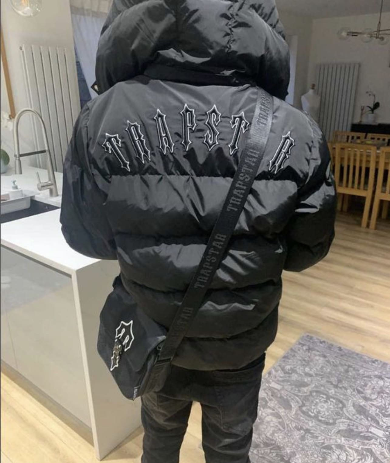 Trapstar Crossbody Shoulder Bag Fashion Hip Hop Street Style