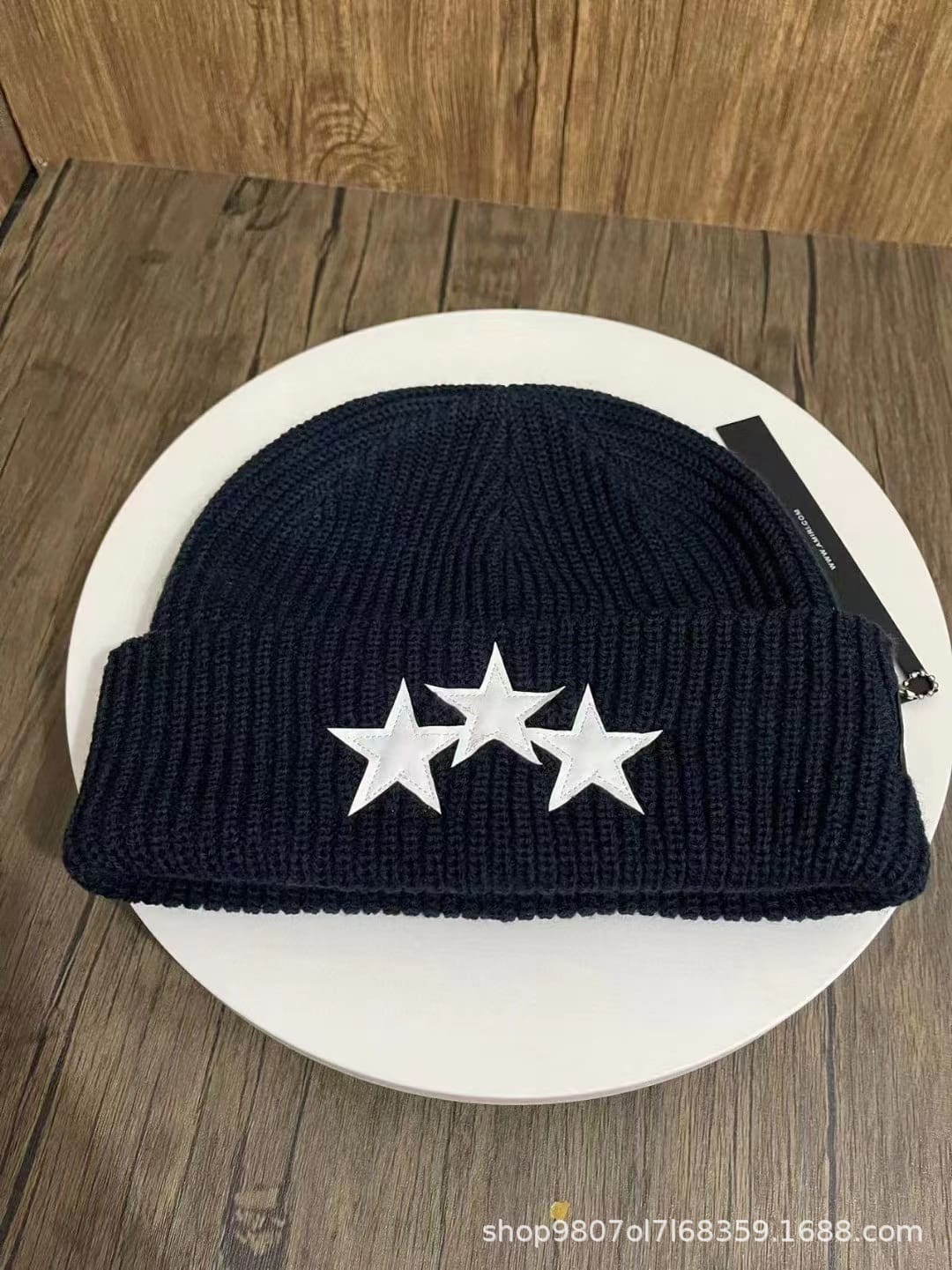 Amiri Embroidered Woolen Cap Knitted Hat for Men and Women