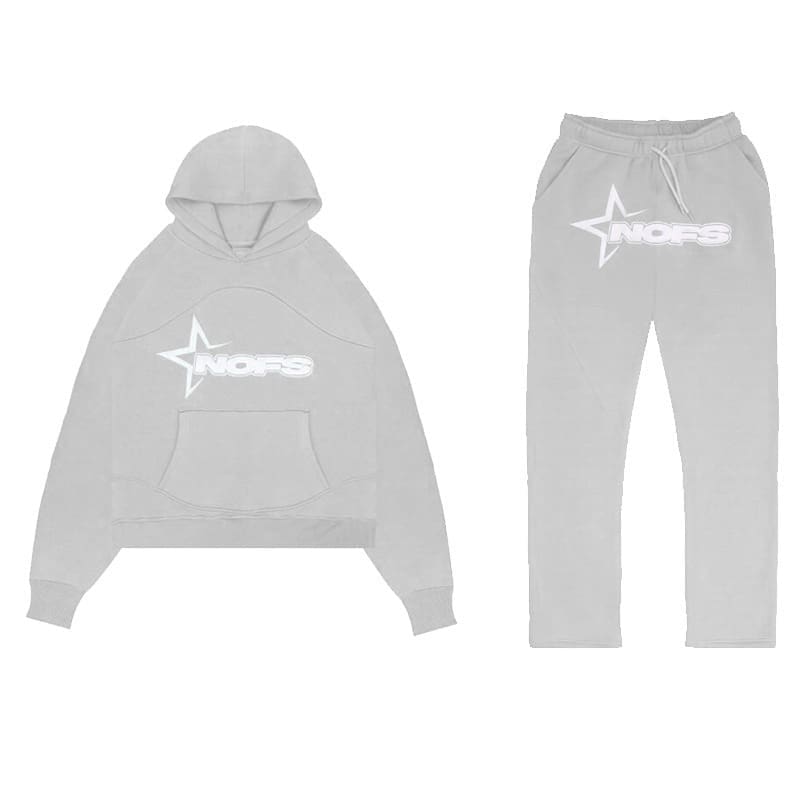 Printed Hoodie Y2G Style Fleece Jogging Sports Sweater Suit
