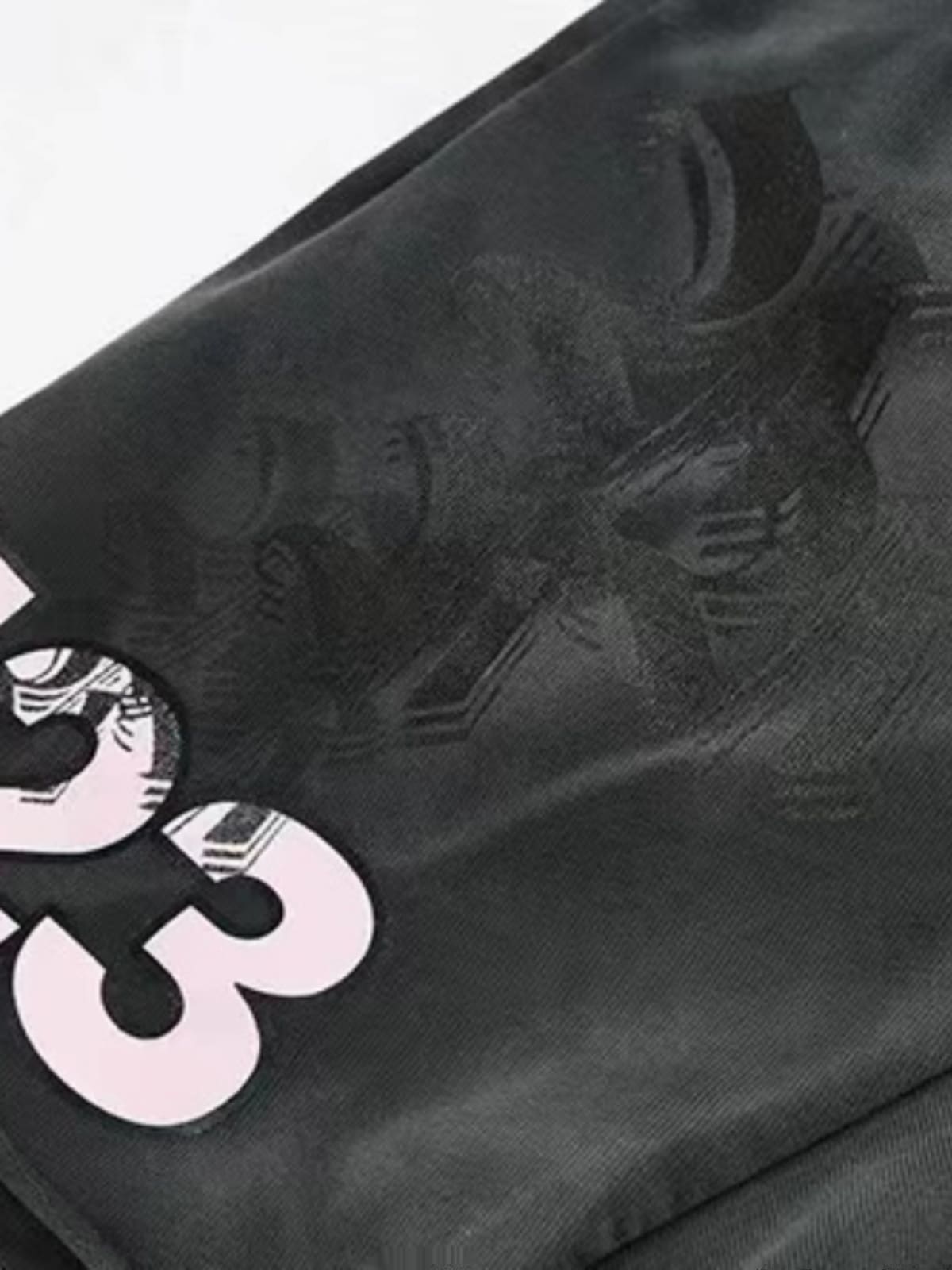 RRR123 Distressed Drawstring Shorts Casual Sports Loose Shorts