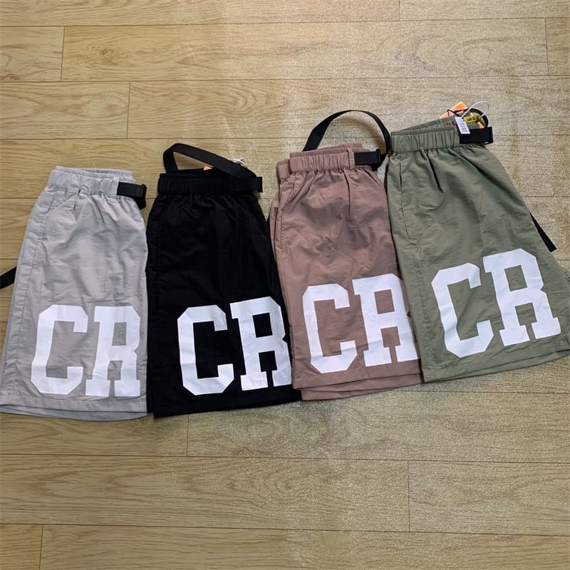 Corteiz High Street Quick-Drying Beach Shorts with Tooling Design