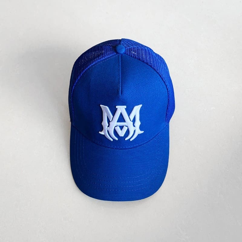 Amiri Embroidered Baseball Cap Sun Protection High Street Style