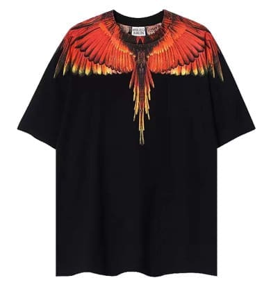 Marcelo Burlon Wings T-Shirt Classic Feather Short Sleeve