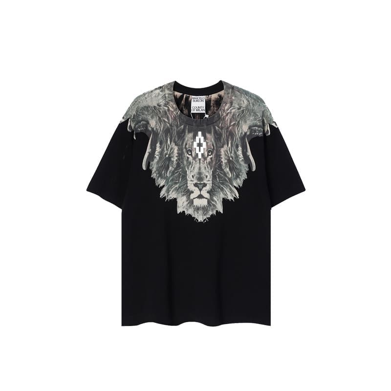 Marcelo Burlon Wings T-Shirt Classic Feather Short Sleeve B