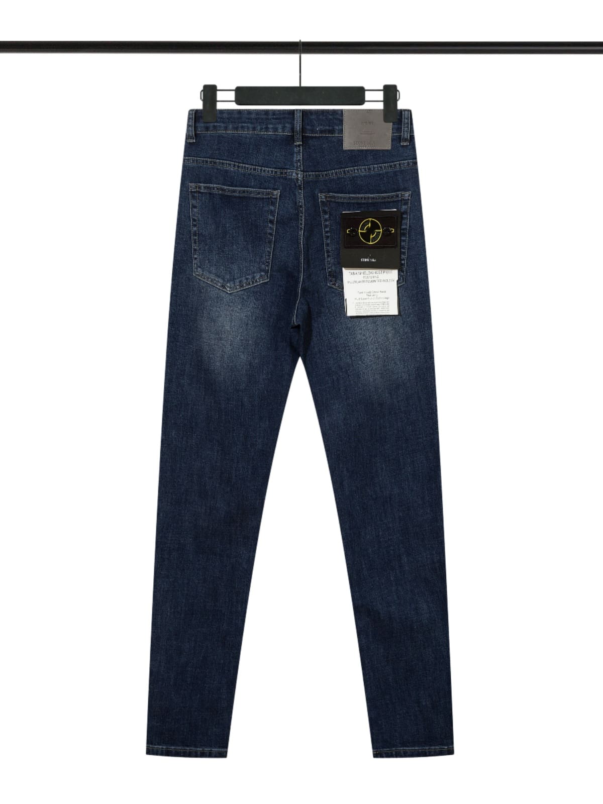 Stone Island Compass Badge Washed Distressed Casual Pants