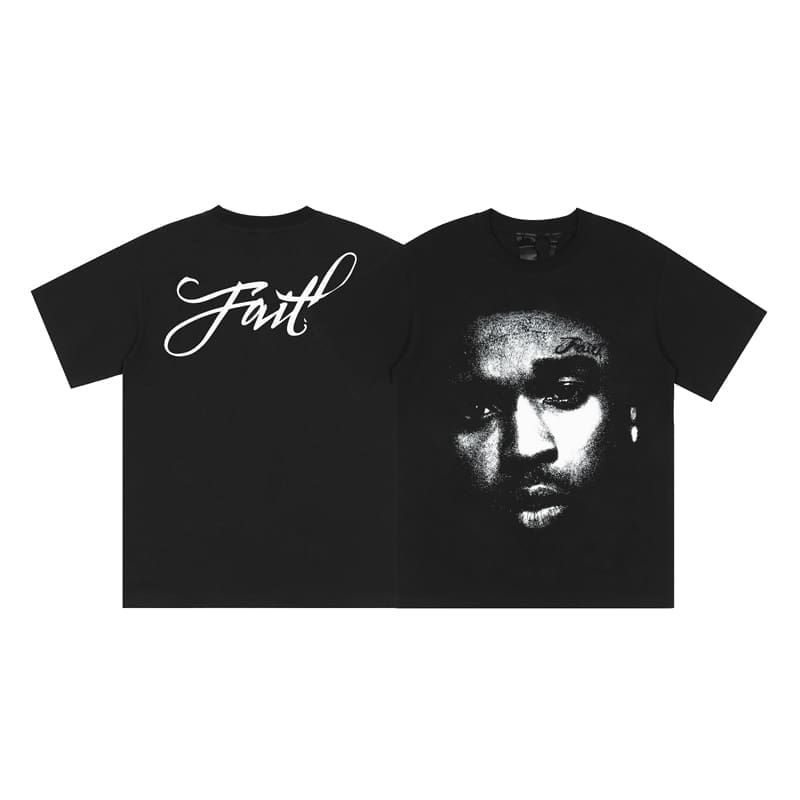 VLONE Big V Short Sleeve T-Shirt Casual High Street Summer Wear