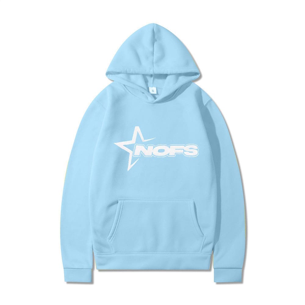 NOFS Letter Nofs Hoodie Gothic Punk Rock Pullover for Men and Women Batch 2