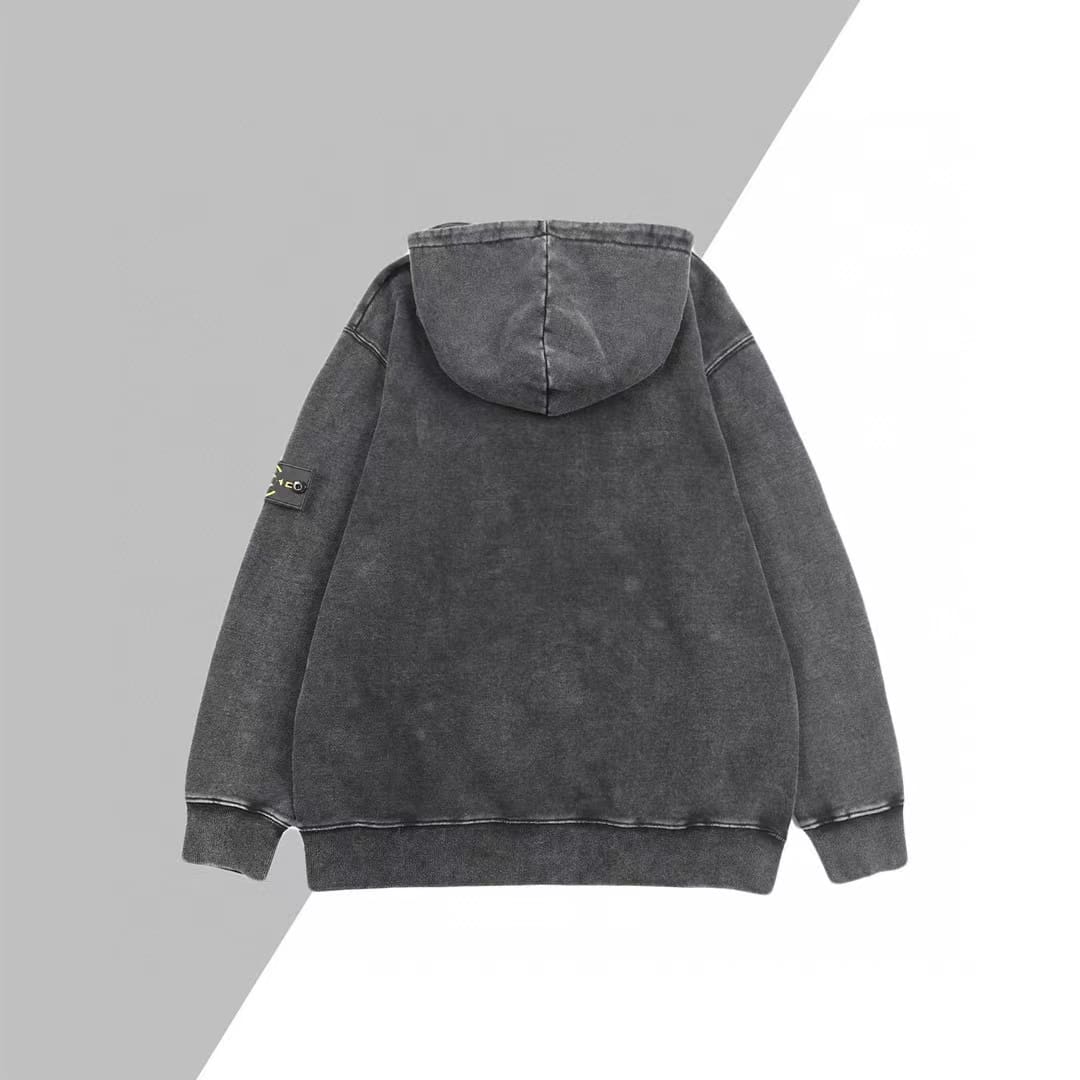 Stone Island Heavy Industry Washed Vintage Hooded Sweater