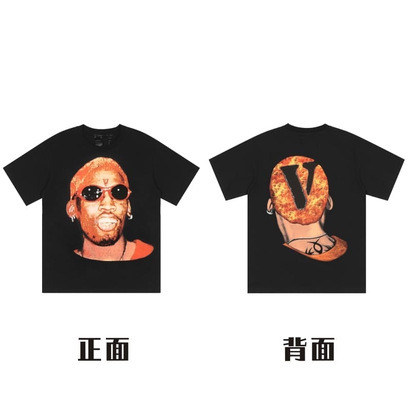 VLONE Big V Short Sleeve T-Shirt Casual High Street Summer Wear