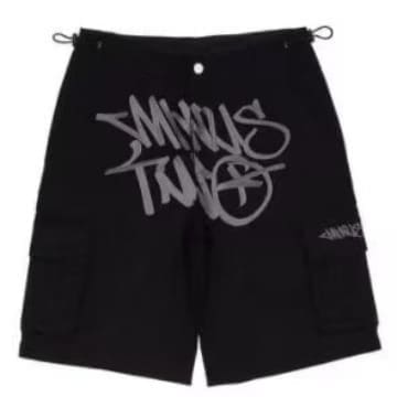 Minus Two High Waist Straight Workwear Shorts Hip Hop Style