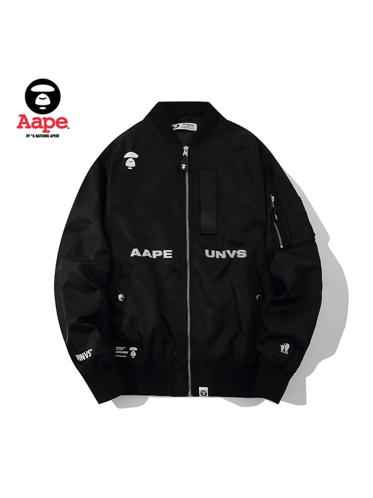 AAPE Camouflage Cotton Sweatpants for Men and Women