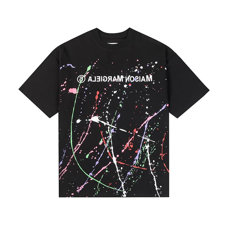 ma*s*n Ma*i*la mm6 digital pattern short sleeve t-shirt series a
