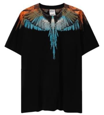 Marcelo Burlon Wings T-Shirt Classic Feather Short Sleeve