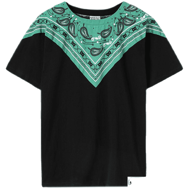 MarceloBurlon MB short-sleeved T-shirt 2022 new geometric pattern printing