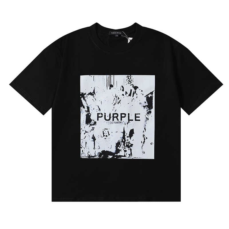 vlone fog pu*re b*and abstract style printed t-shirt for men and women