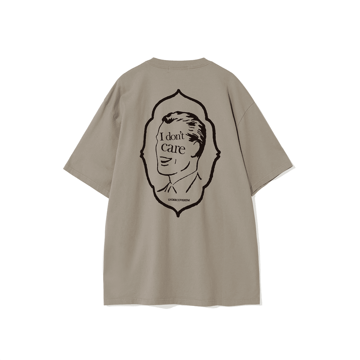 Undercover I Don’t Care Japanese-Style Retro Loose Short Sleeve T-Shirt