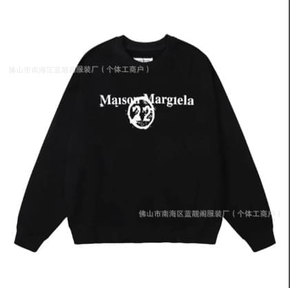 ma*s*n Ma*i*la mm6 terry round neck sweater for men and women
