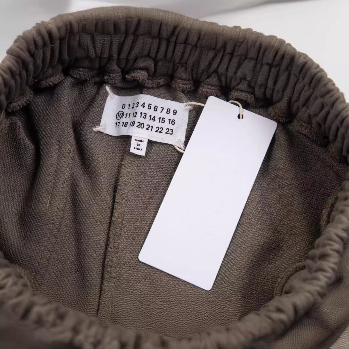 ma*s*n Ma*i*la mm6 digital pattern embroidered casual cropped shorts