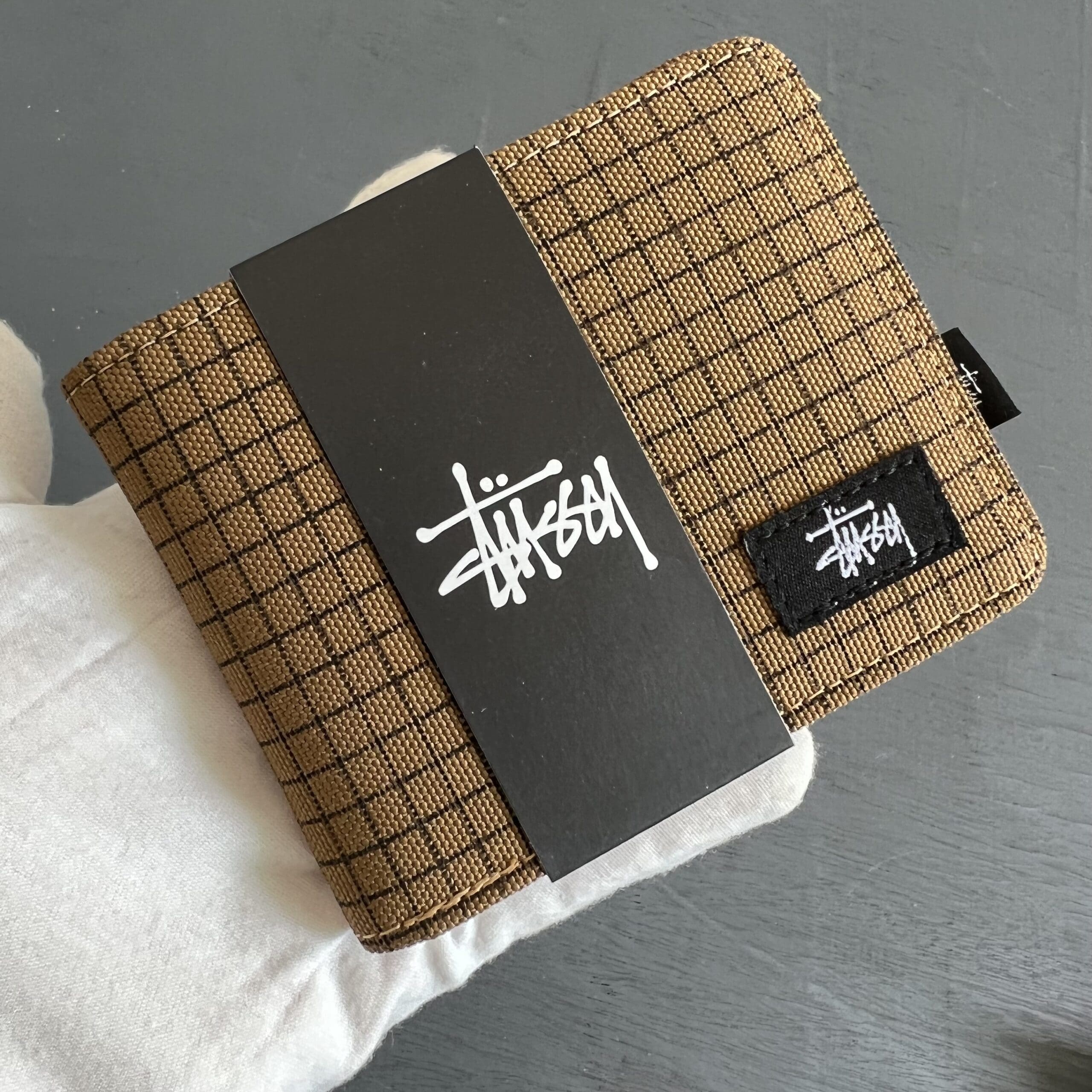 Stussy Men’s Casual Short Wallet Multi-Card Slot Japanese Style