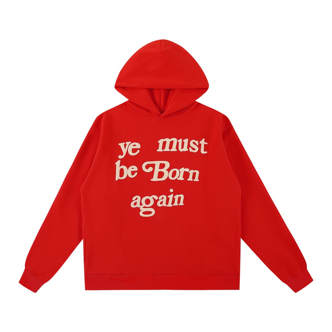 CPFM Kanye Foam Fleece Hoodie Trendy Loose Fit for Men