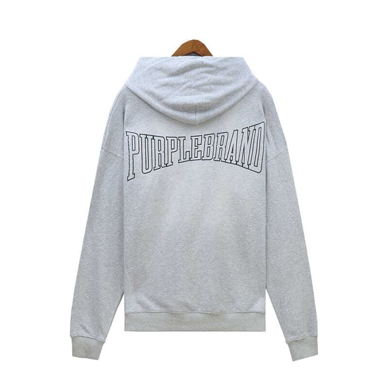 pu*re b*and hooded sweater distressed logo print washed hoodie