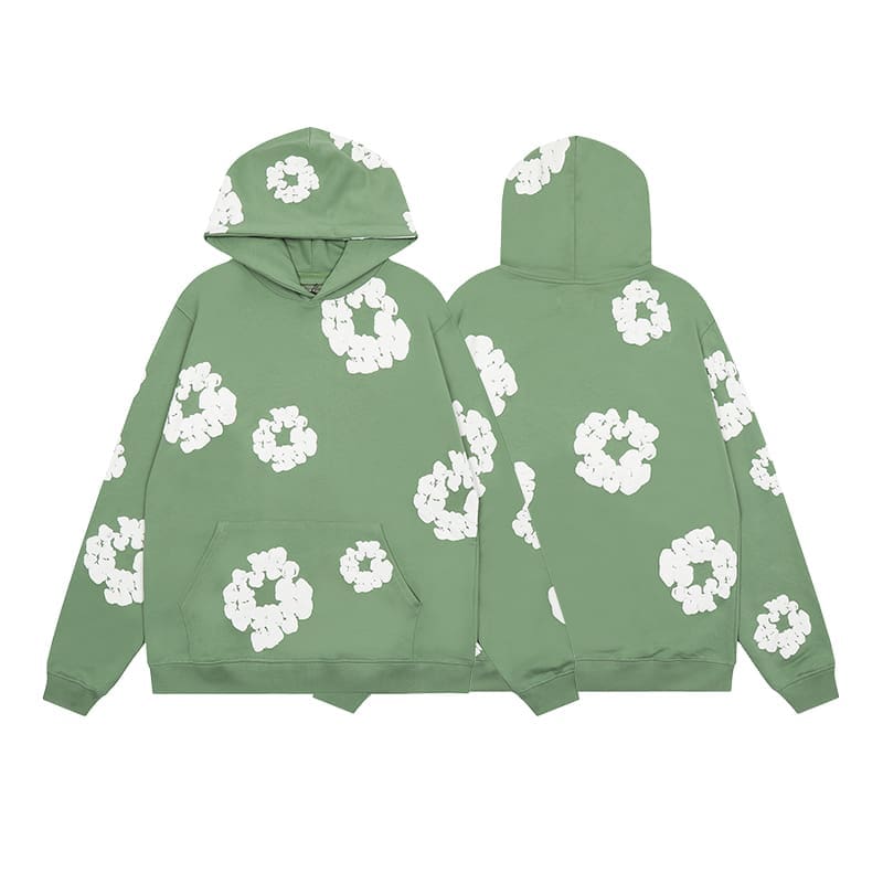 Denim Tears Embroidered Puff Print Sweatshirt and Sweatpants Set