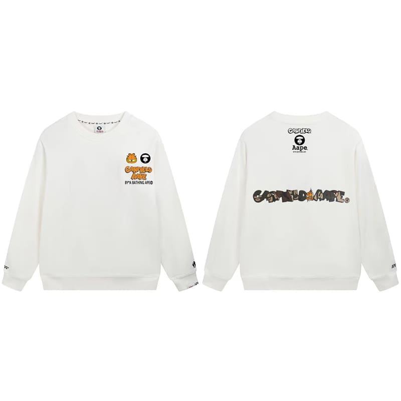 AAPE Camouflage Terry Hoodie for Men and Women