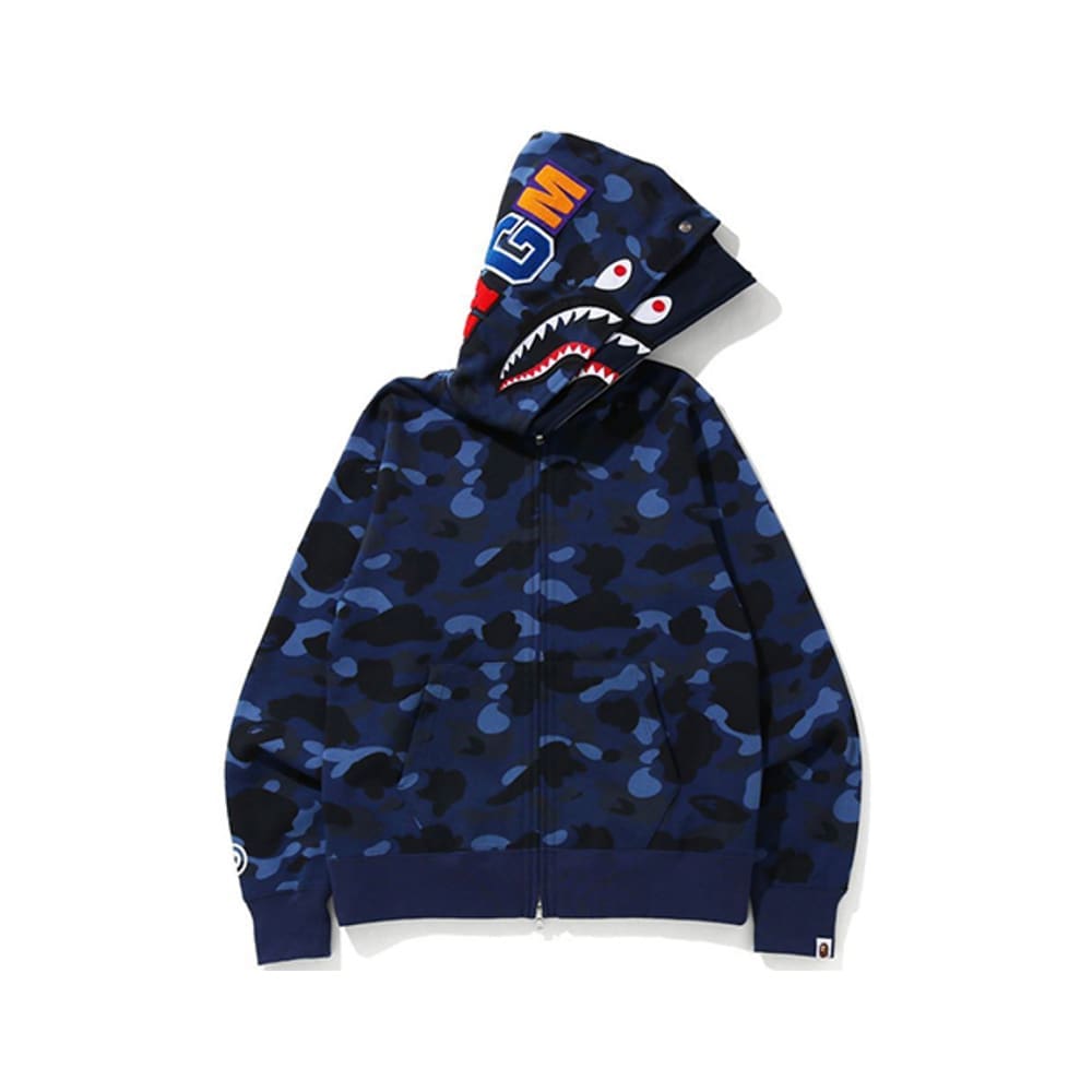 AAPE Ape Head Camouflage Zip Hoodie for Men and Women
