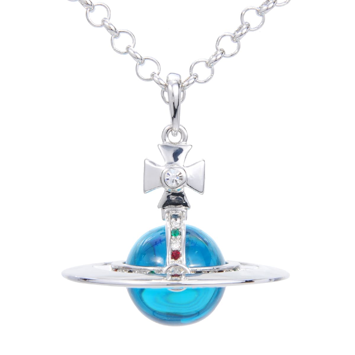 Vivienne Westwood Saturn Large Three-Dimensional Planet Necklace Classic Style