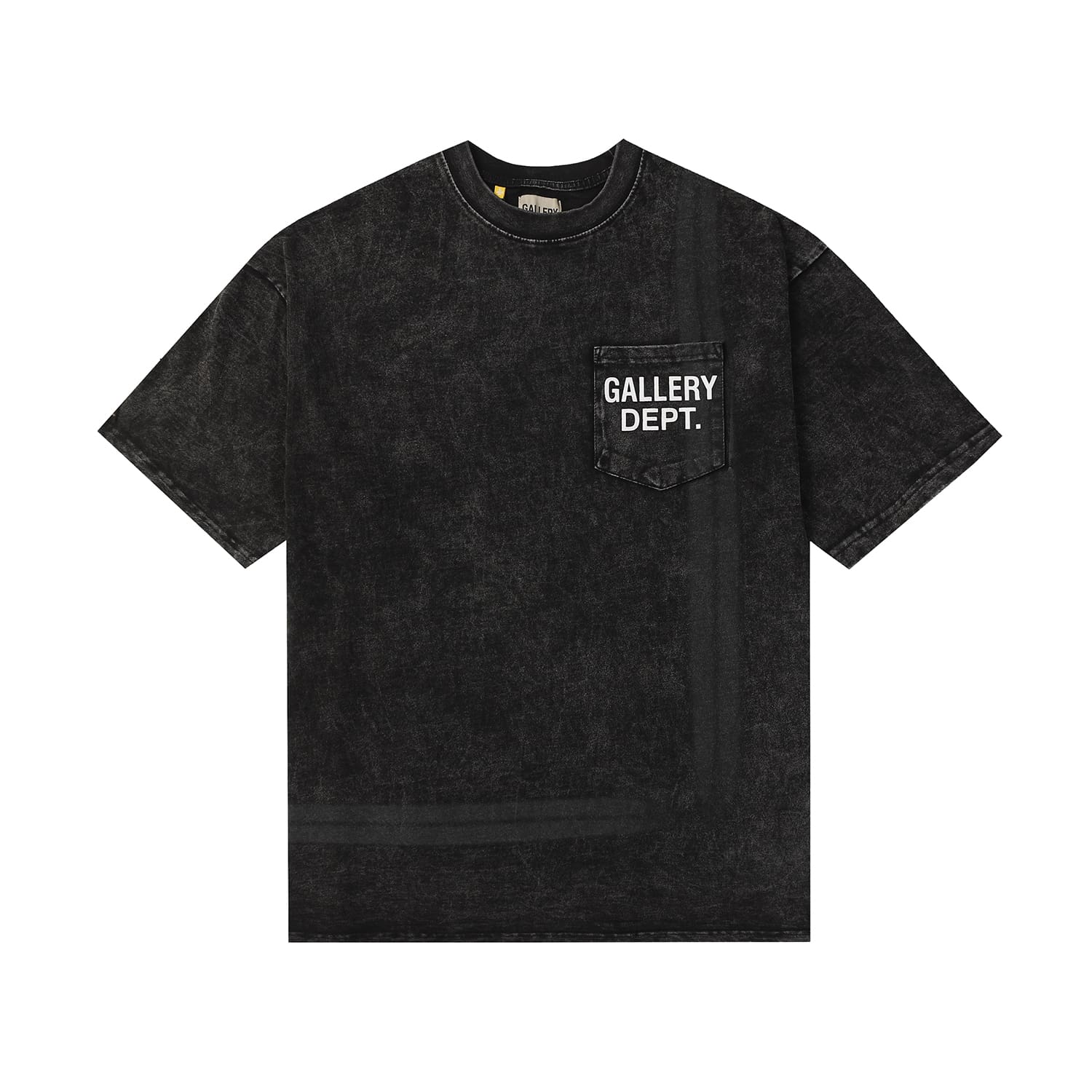 Gallery Dept Retro Paint-Splattered Graffiti Cotton T-Shirt for Men and Women