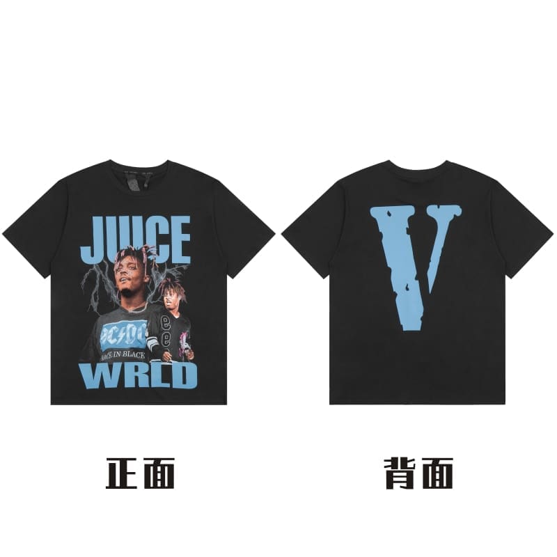 VLONE Big V Short Sleeve T-Shirt Casual High Street Summer Wear