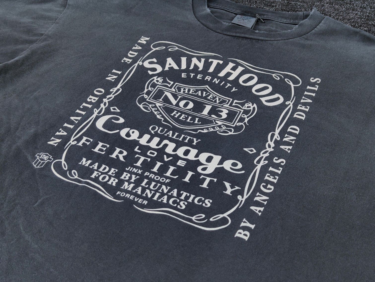 NBHD X Saint Michael Dead Knight Short Sleeve T-Shirt