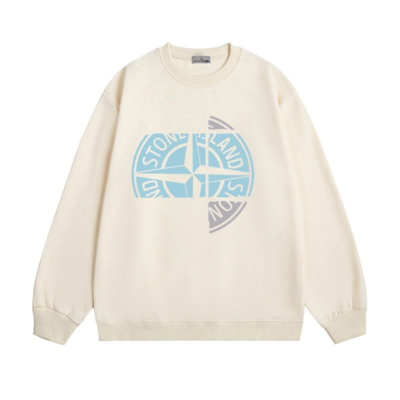 Stone Island Compass Logo Sweater Casual Men and Women Style