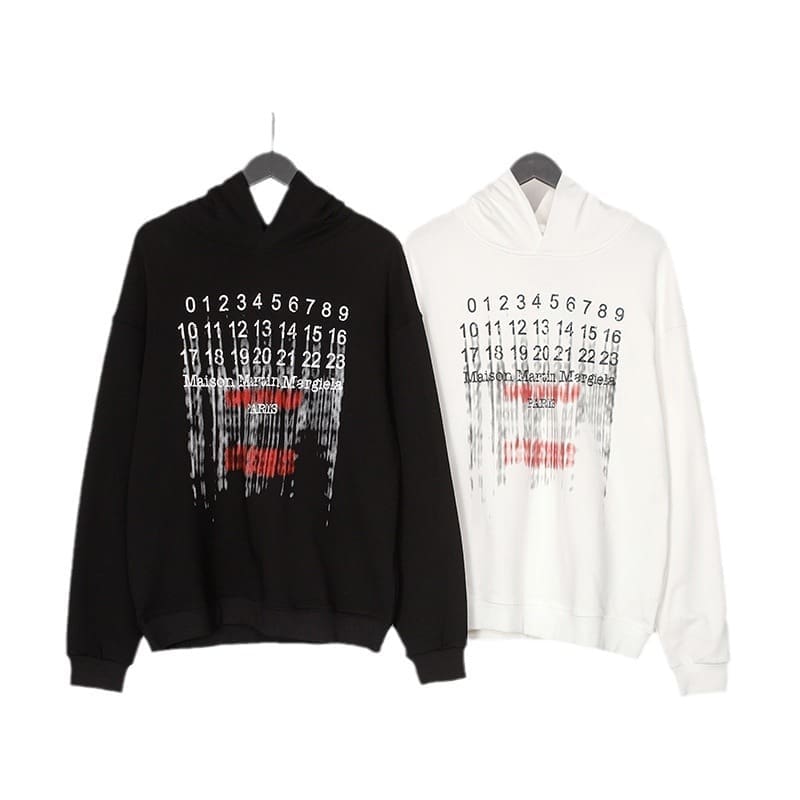 ma*s*n Ma*i*la high street vintage letter print sweater for men and women