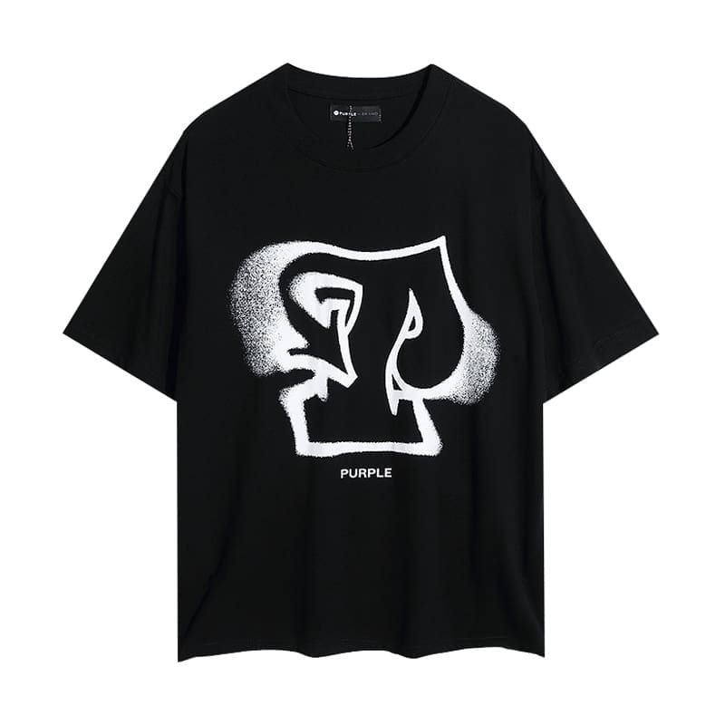 pu*re b*and letter print t-shirt high street cotton casual round neck