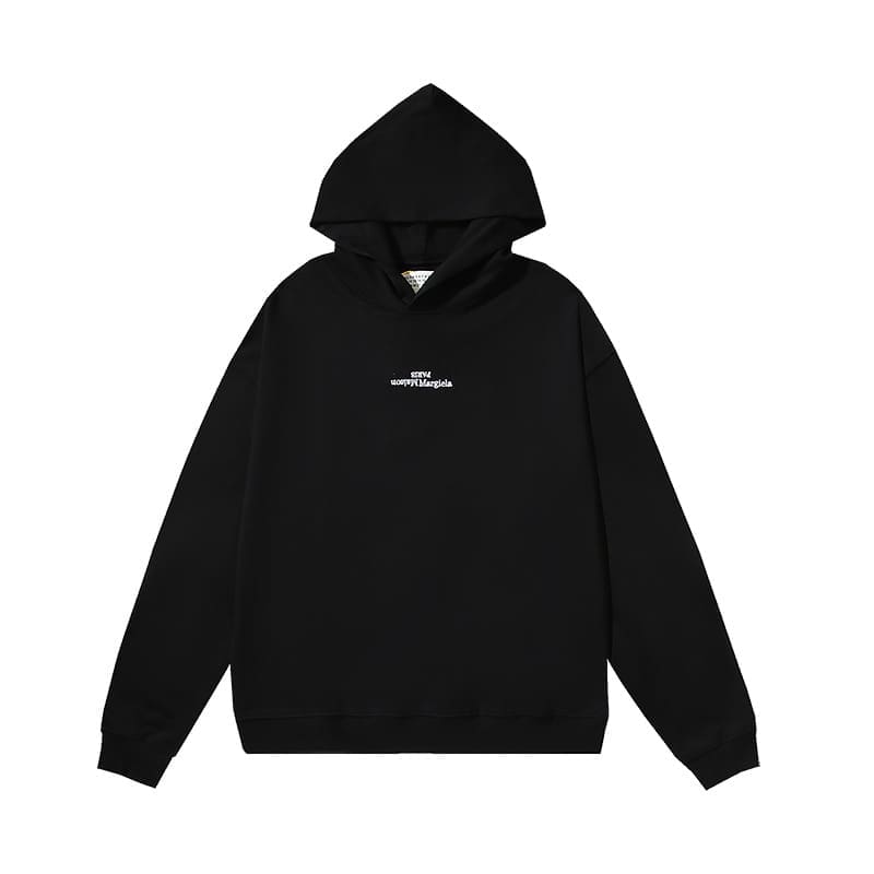 ma*s*n Ma*i*la mm6 embroidered logo oversize hoodie for men and women
