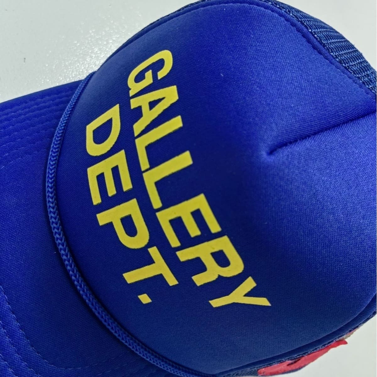 Gallery Dept Leather Letter Baseball Cap Sun Hat for Men and Women