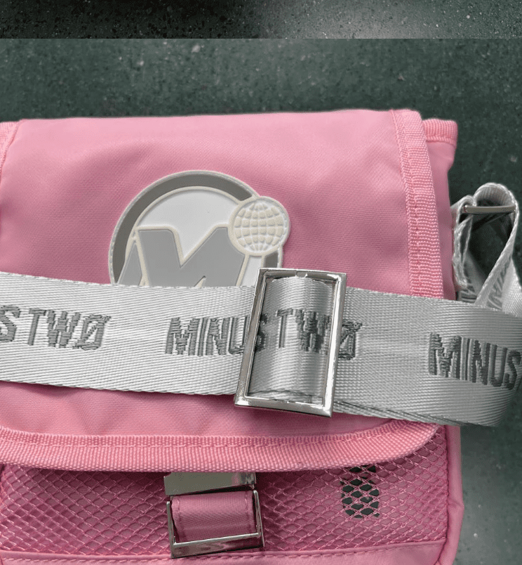 Minus Two Crossbody Bag Small Casual Hip Hop Street Style