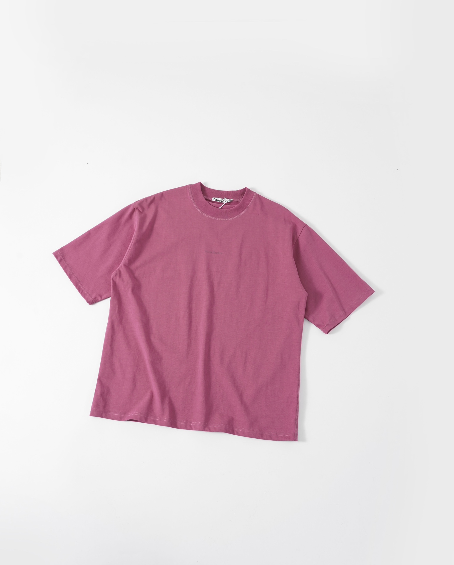 Top version AS 24SS small logo logo letter crew neck men’s and women’s same simple style short sleeve t-shirt