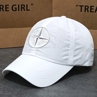 Stone Island Stone Island hat ultra-thin metal nylon peaked cap golf baseball cap sun hat