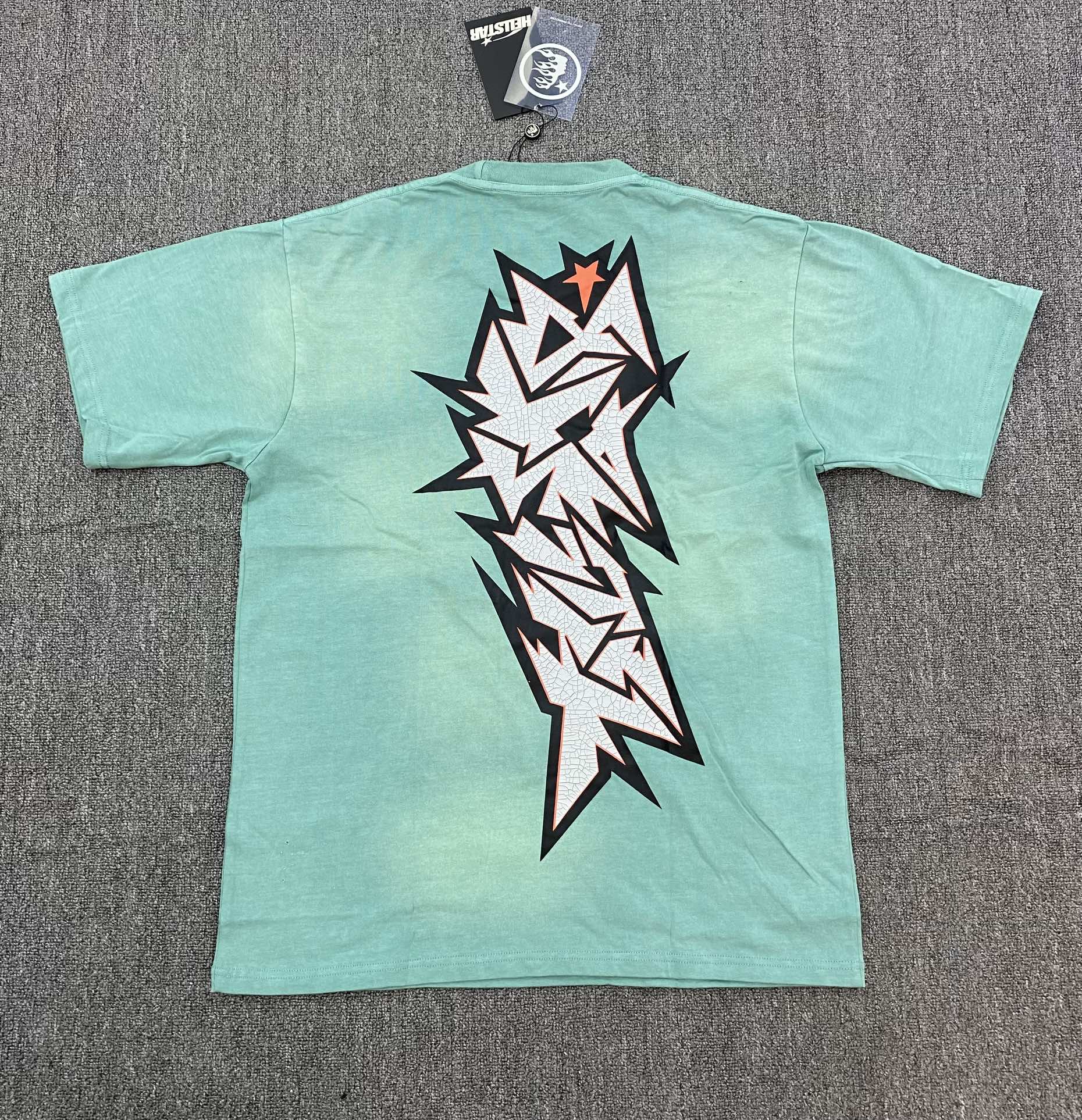 H*lst*r studios unreleased crack paint tee